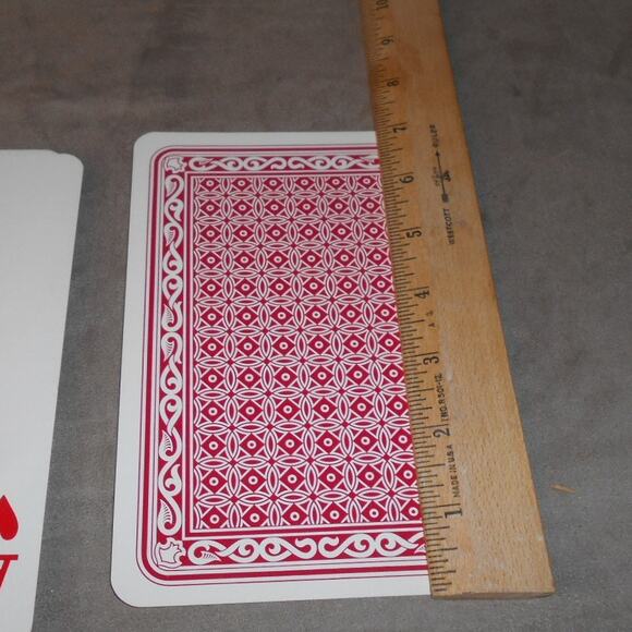 Vintage Kingsbridge Billboards Giant Size Playing Cards Austria Piatnik Vienna - Picture 8 of 12